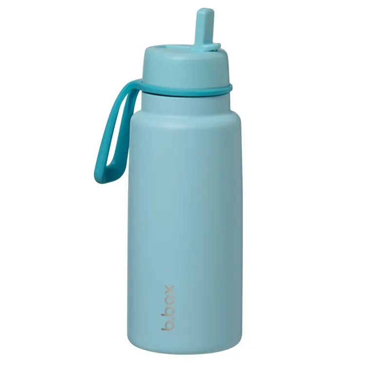 B.box - Butelka termiczna ze składanym ustnikiem – termos ze stali nierdzewnej 1l Lagoon B.box - Butelka termiczna ze składanym ustnikiem – termos ze stali nierdzewnej 1l Lagoon