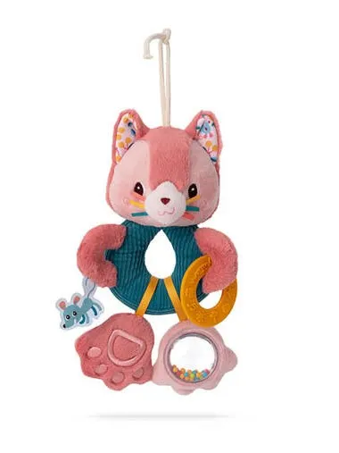 Lilliputiens - grzechotka wielofunkcyjna Kotka Jeanne 9 m+ 