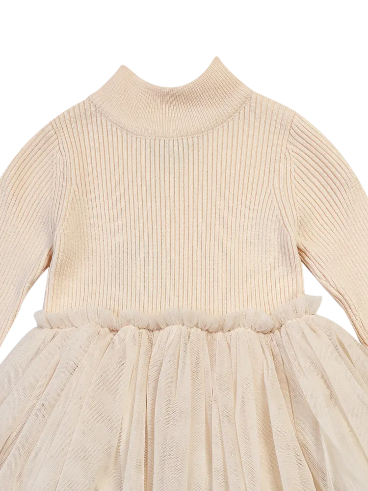 Donsje - sukienka dziecięca Lotus Dress Misty Rose