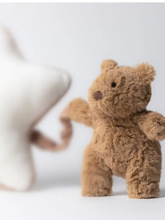 Jellycat - miś Bartłomiej z Gwiazdką i Pozytywką Brązowy 30 cm