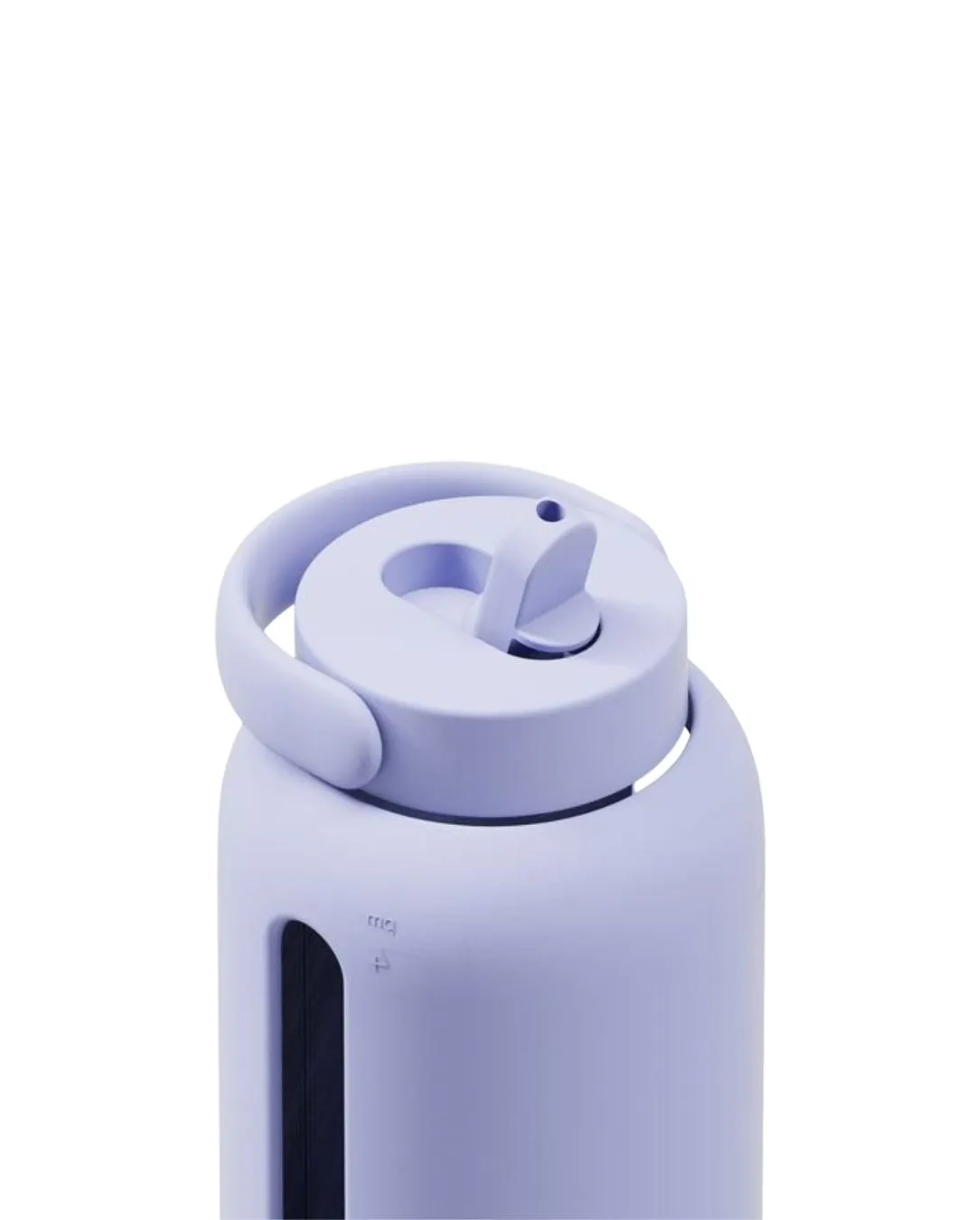 Bink - szczelna szklana butelka Bink Day 800 ml + Flip Cap Iris Bink - szczelna szklana butelka Bink Day 800 ml + Flip Cap Iris