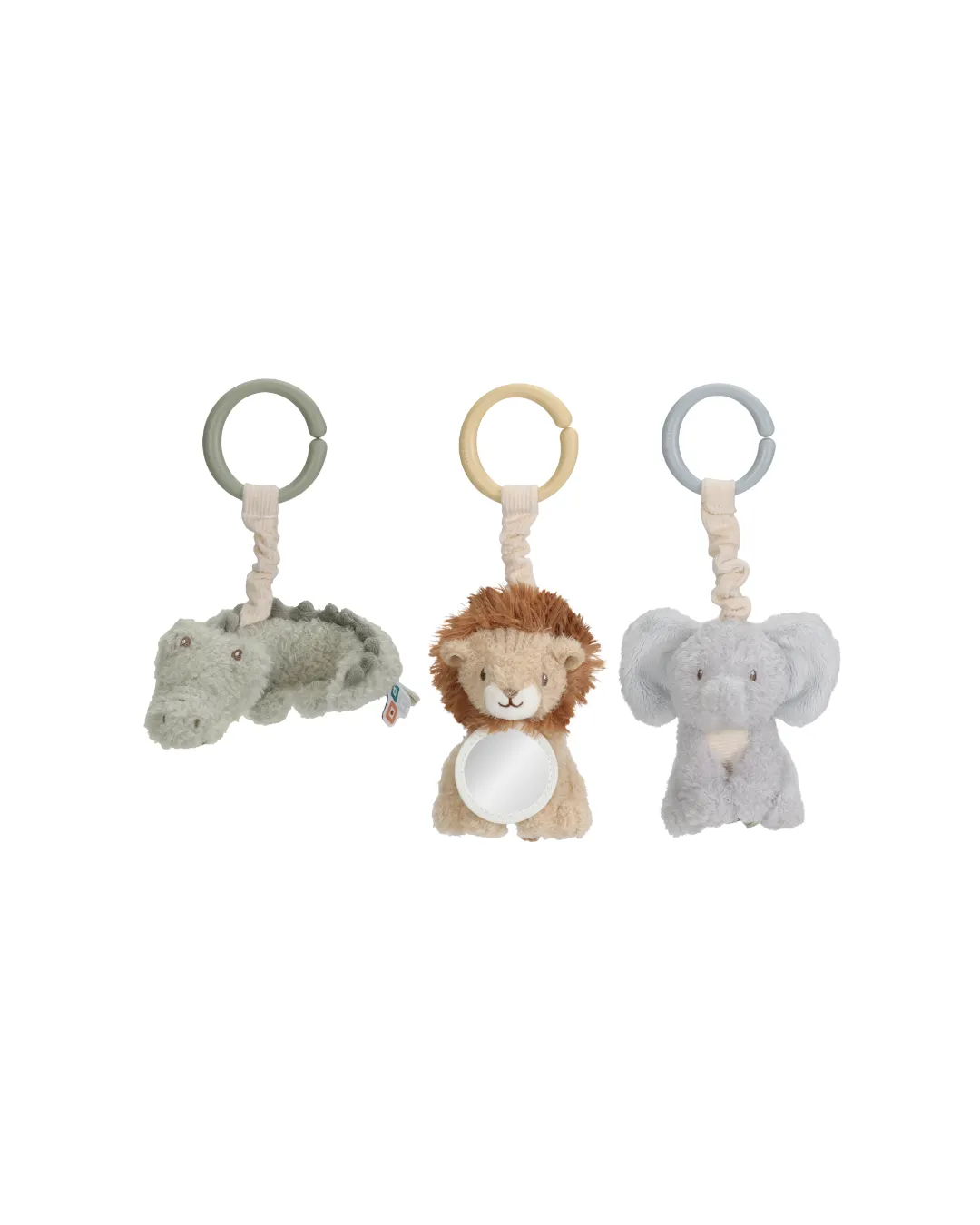 Little Dutch - zestaw 3 zawieszek Safari Friends Little Dutch - zestaw 3 zawieszek Safari Friends