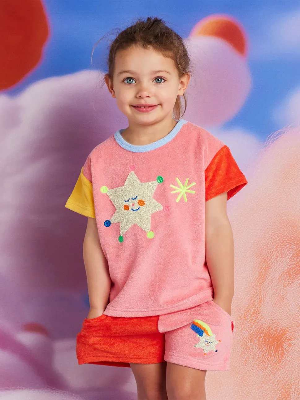 Halcyon Nights - szorty Terry Stars