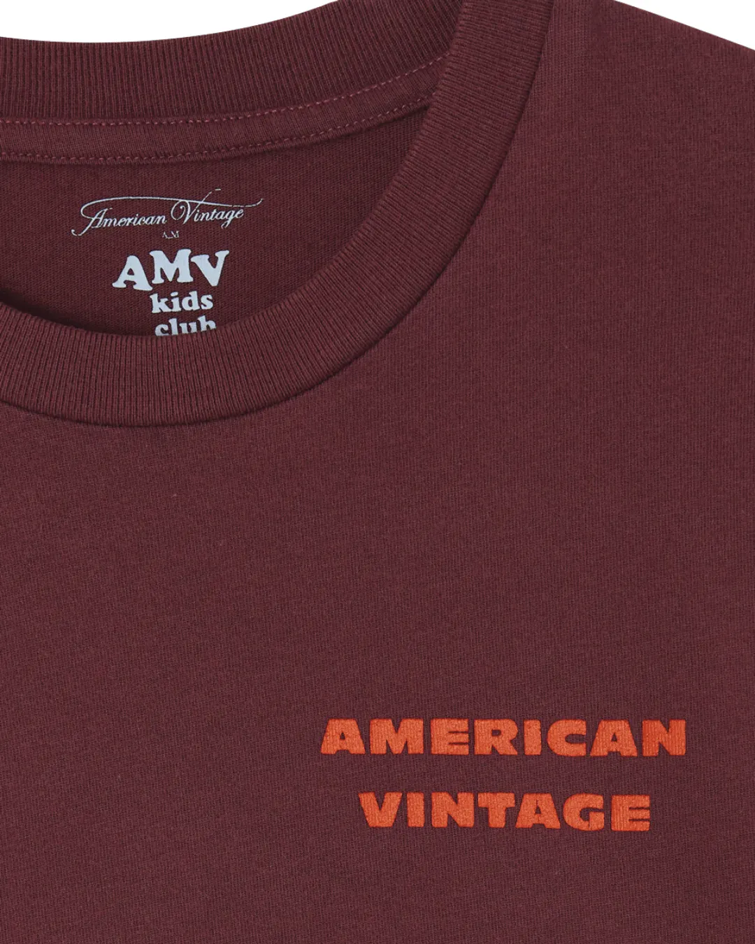 American Vintage - koszulka z długim rękawem Fizvalley Aubergine Vintage American Vintage - koszulka z długim rękawem Fizvalley Aubergine Vintage