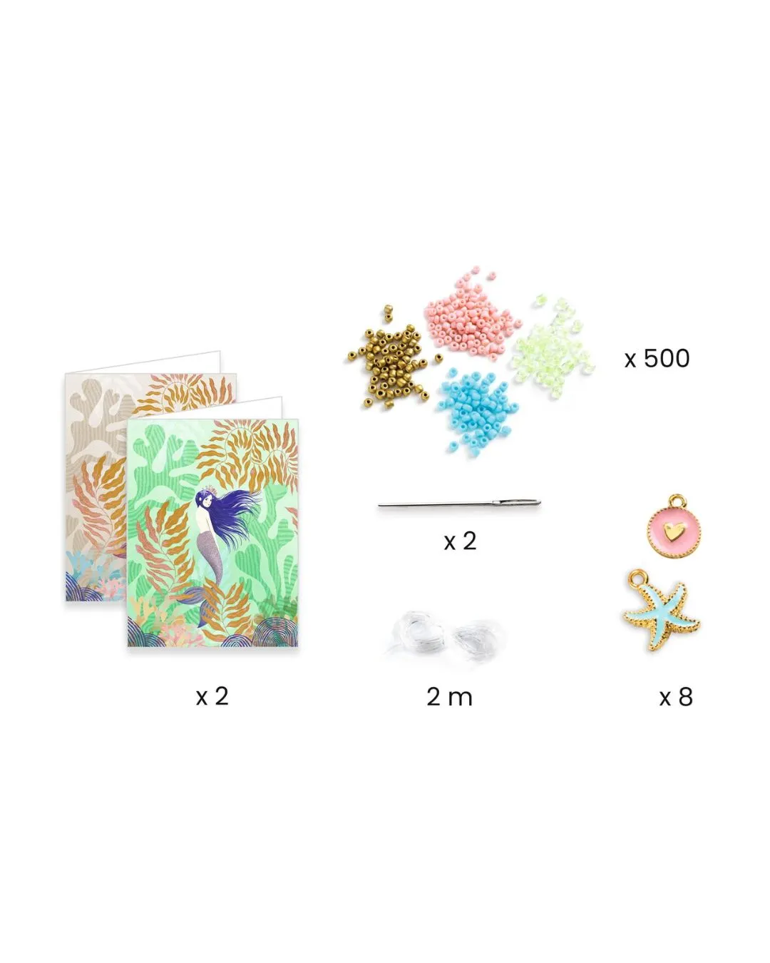 Zestaw do tworzenia bransoletki przyjaźni Djeco Syrenka