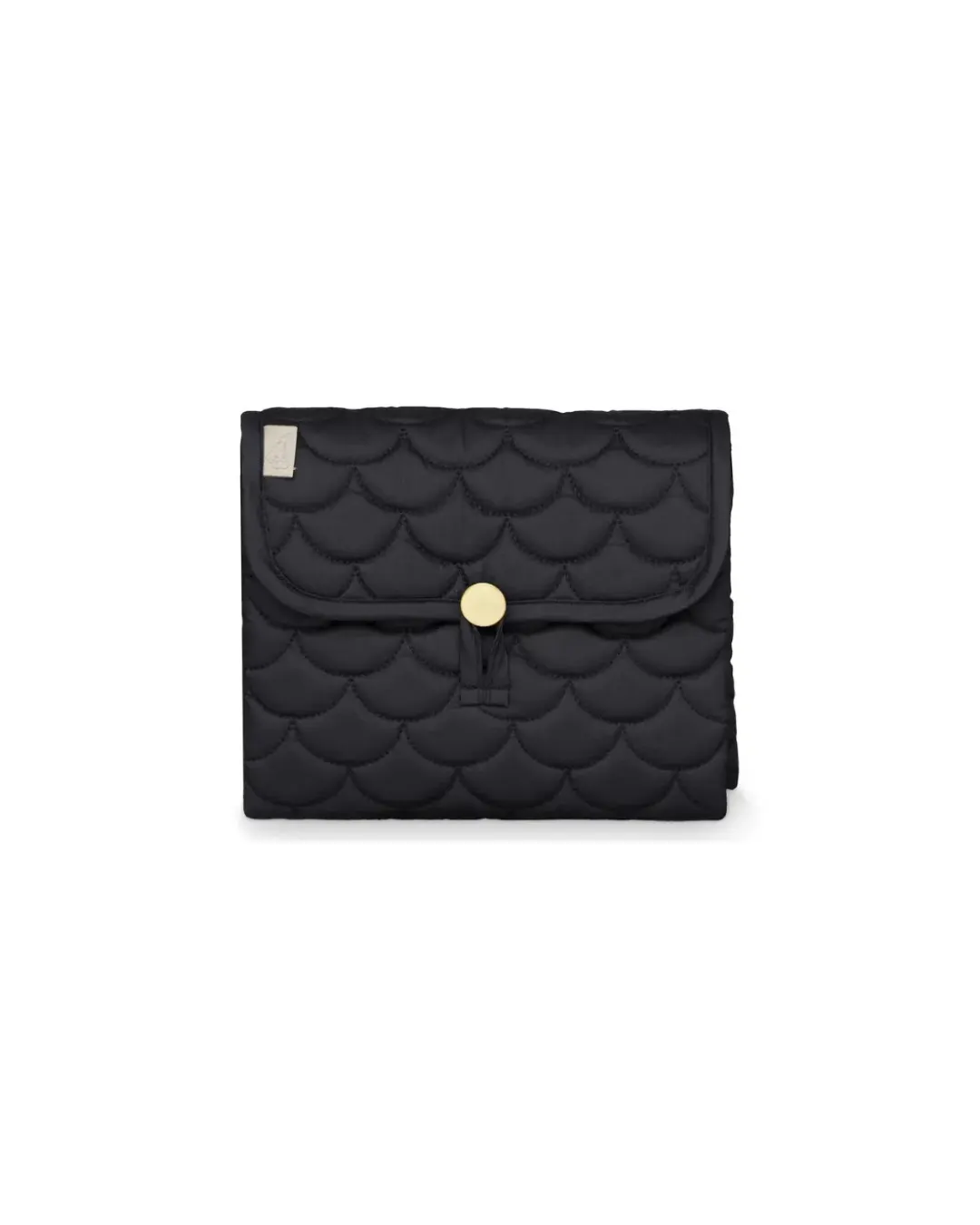 Cam Cam Copenhagen - pikowana mata do przewijania Black