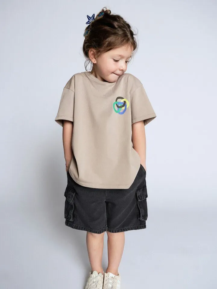 American Vintage - t-shirt dziecięcy FIZVALLEY Seigle Vintage