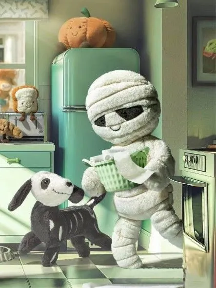 Jellycat - Mumia Bob Cukierek albo Psikus 33 cm Jellycat - Mumia Bob Cukierek albo Psikus 33 cm