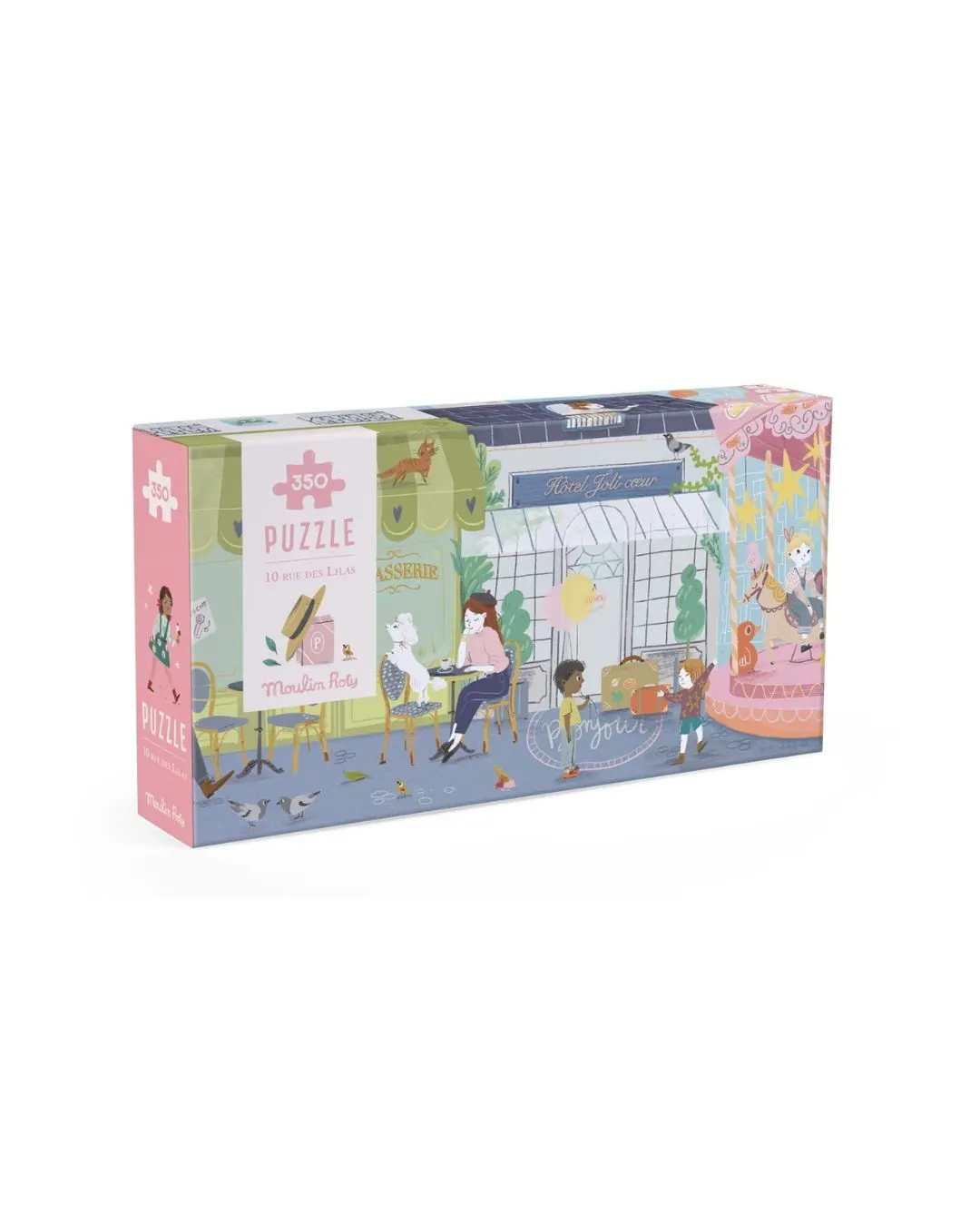 Moulin Roty - puzzle 350 elementów Paryska Ulica