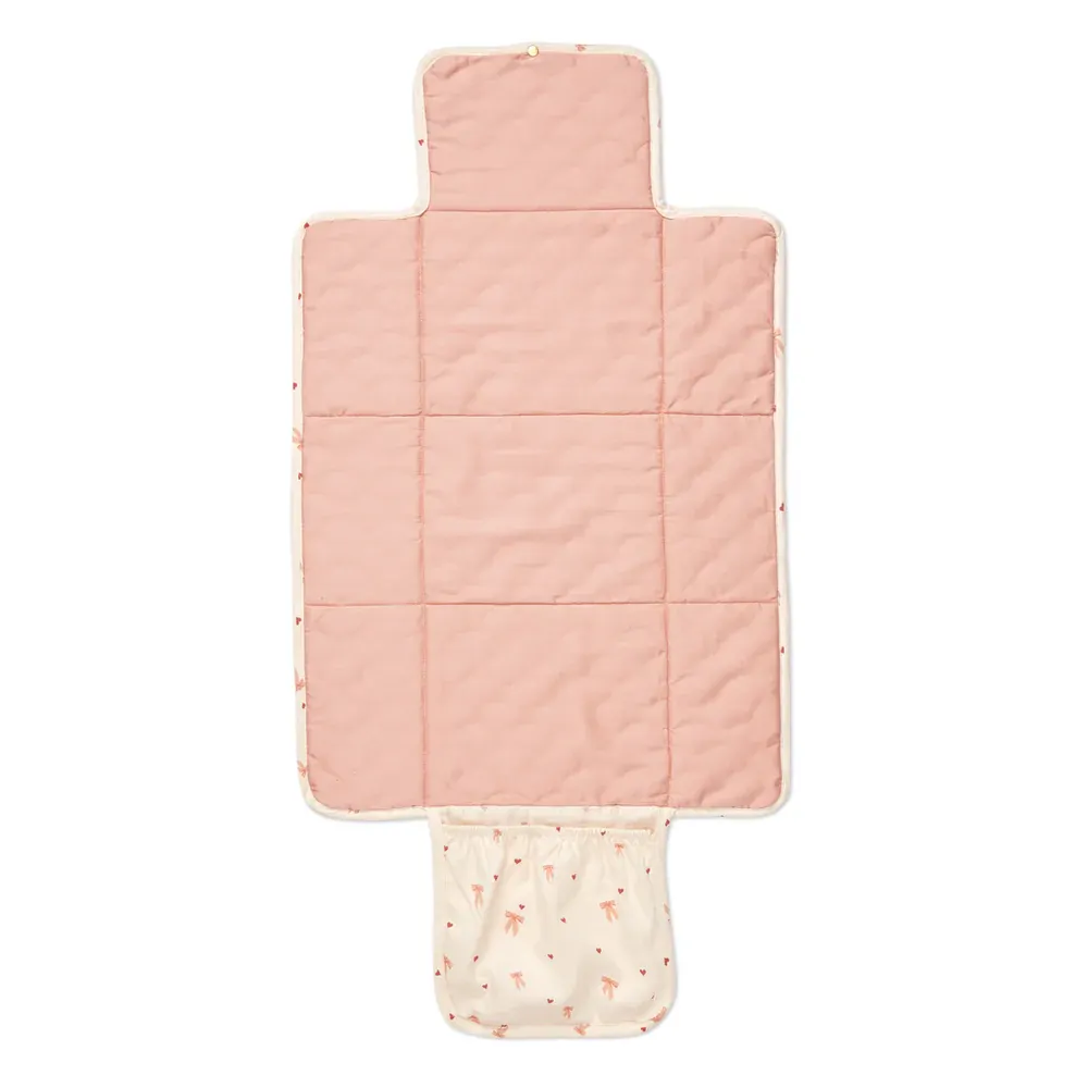 Cam Cam Copenhagen - pikowana mata do przewijania Bows Cam Cam Copenhagen - pikowana mata do przewijania Bows