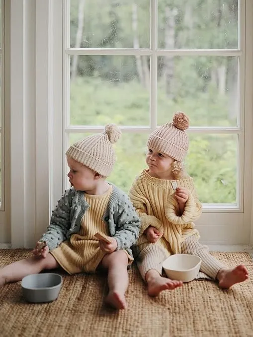 Mushie - miseczki Square Sage