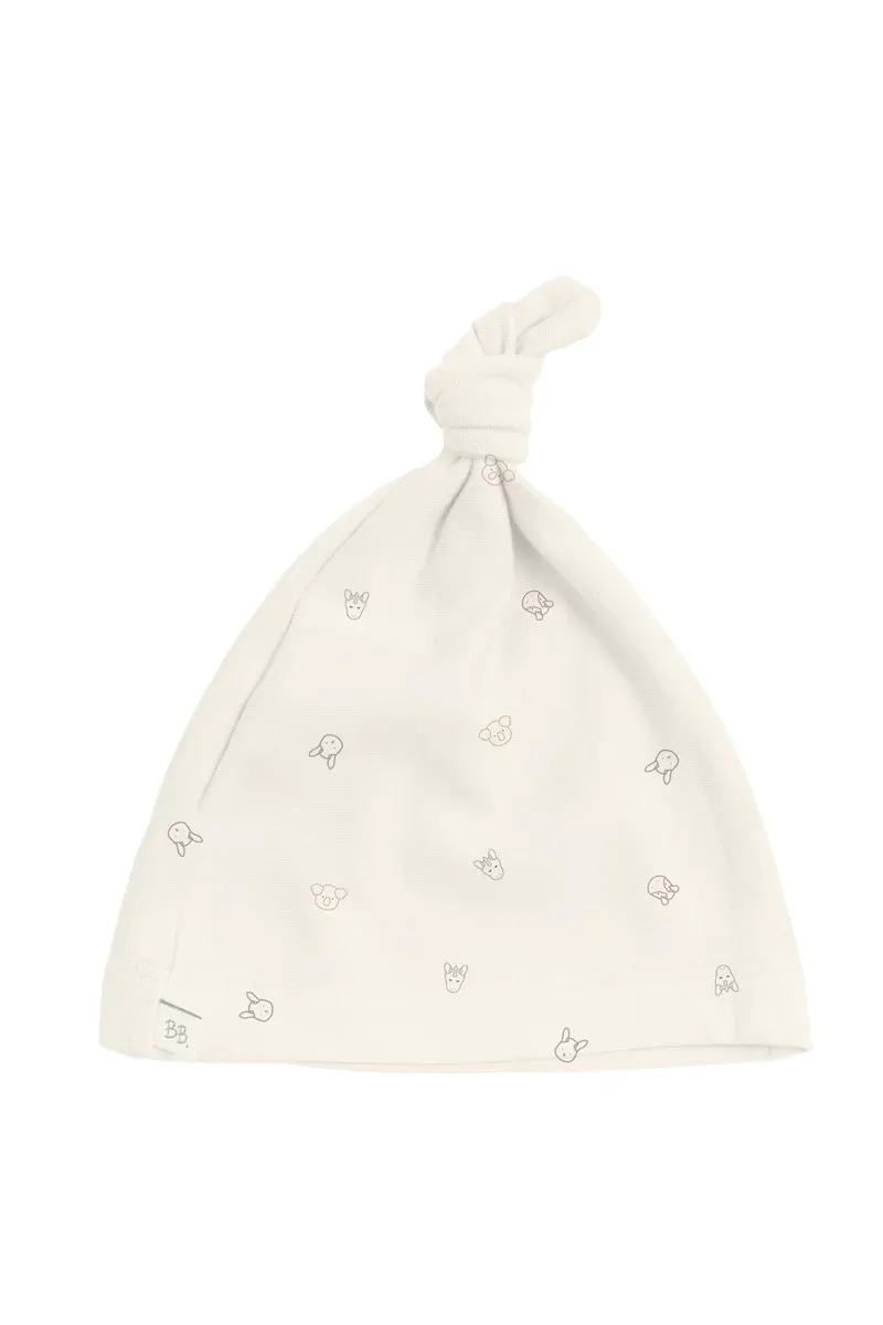 Bamboom - bambusowa czapka dla noworodka Pure Animal Friends