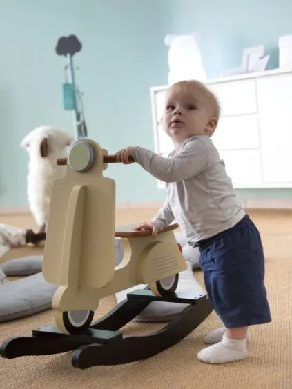 Childhome - bujak na biegunach skuter Vintage Cream Childhome - bujak na biegunach skuter Vintage Cream