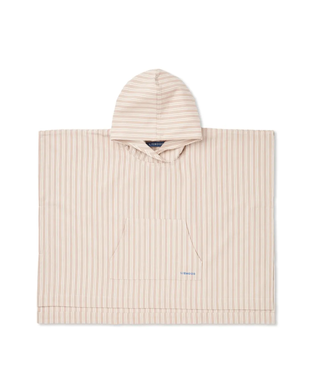 Ponczo kąpielowe z kapturem Liewood Kaiden stripe sorbet rose creme de la creme Ponczo kąpielowe z kapturem Liewood Kaiden stripe sorbet rose creme de la creme