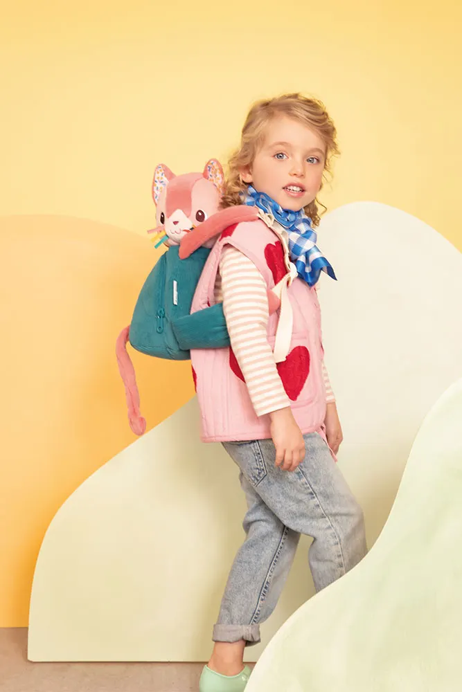 Lilliputiens - miękki plecak przytulanka Kotka Jeanne