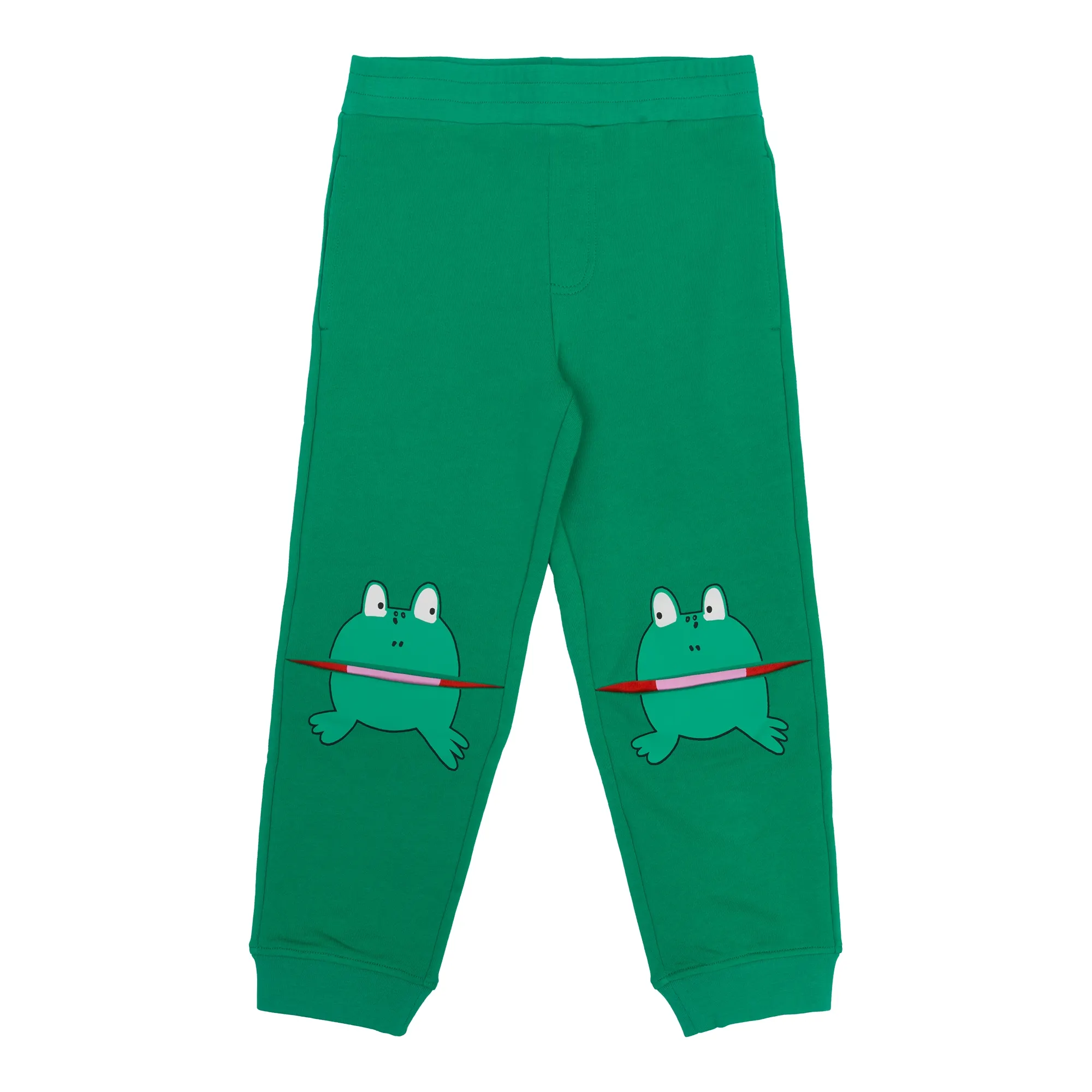 Stella McCartney - spodnie długie chłopięce Frog Graphic Elasticated Joggers Stella McCartney - spodnie długie chłopięce Frog Graphic Elasticated Joggers