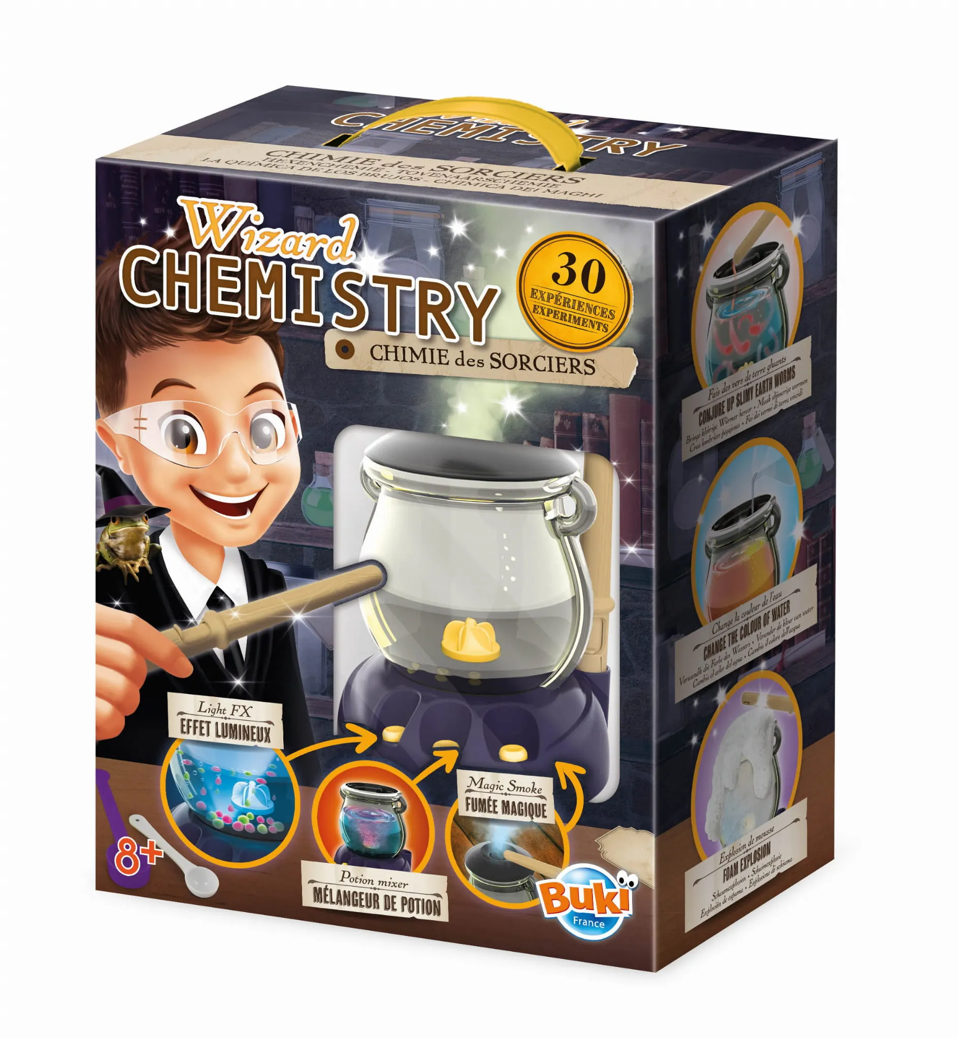 Buki - magiczna chemia 30 eksperymentów Buki - magiczna chemia 30 eksperymentów