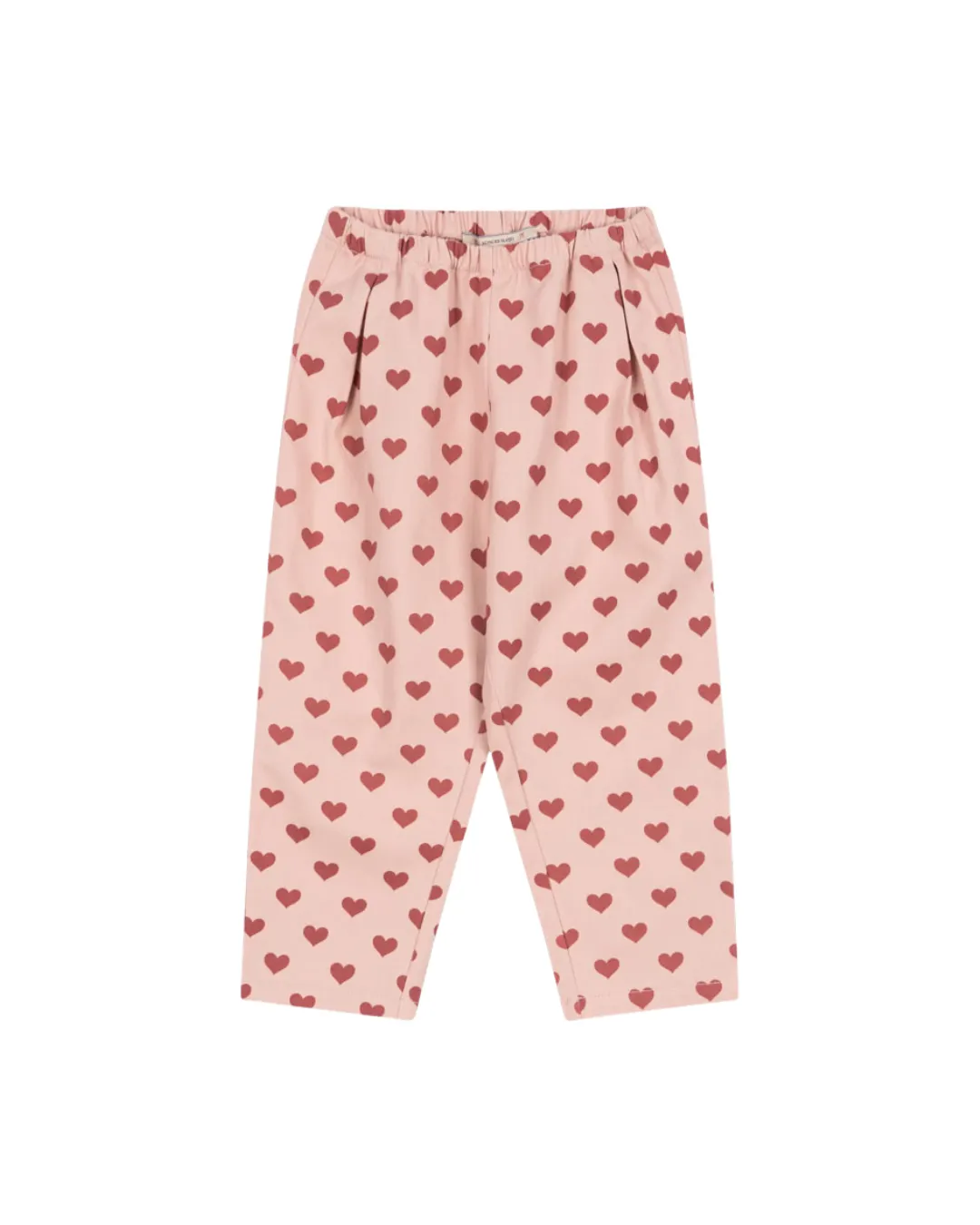 Konges Sløjd - spodnie dziewczęce z bawełny Fen Pants GOTS Amour Rouge Konges Sløjd - spodnie dziewczęce z bawełny Fen Pants GOTS Amour Rouge