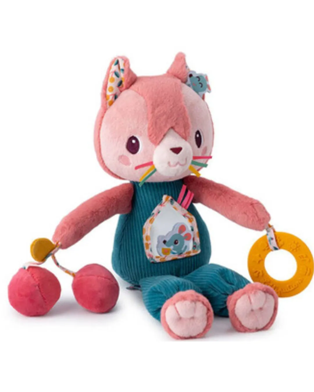 Lilliputiens - przytulanka aktywizująca wielofunkcyjna Kotka Jeanne 9 m+ Lilliputiens - przytulanka aktywizująca wielofunkcyjna Kotka Jeanne 9 m+