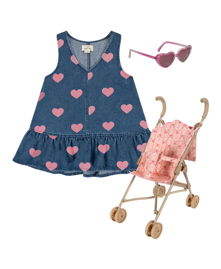 Konges Sløjd - stylizacja dziewczęca Lacy Pink Konges Sløjd - stylizacja dziewczęca Lacy Pink