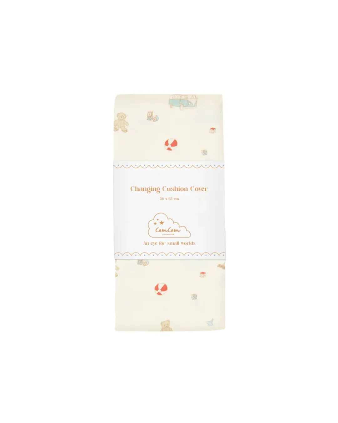 Cam Cam Copenhagen - pokrowiec z gumką 50 x 65 cm na przewijak Vintage Toys