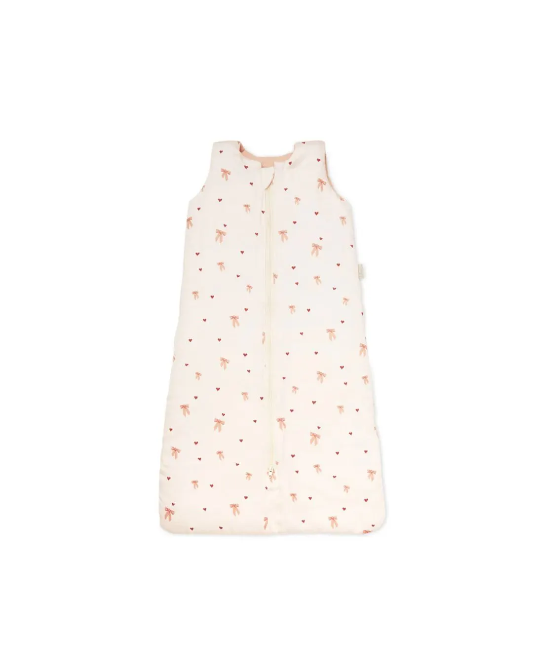 Cam Cam Copenhagen - śpiworek niemowlęcy z bawełny organicznej OCS 0-6 miesięcy Bows