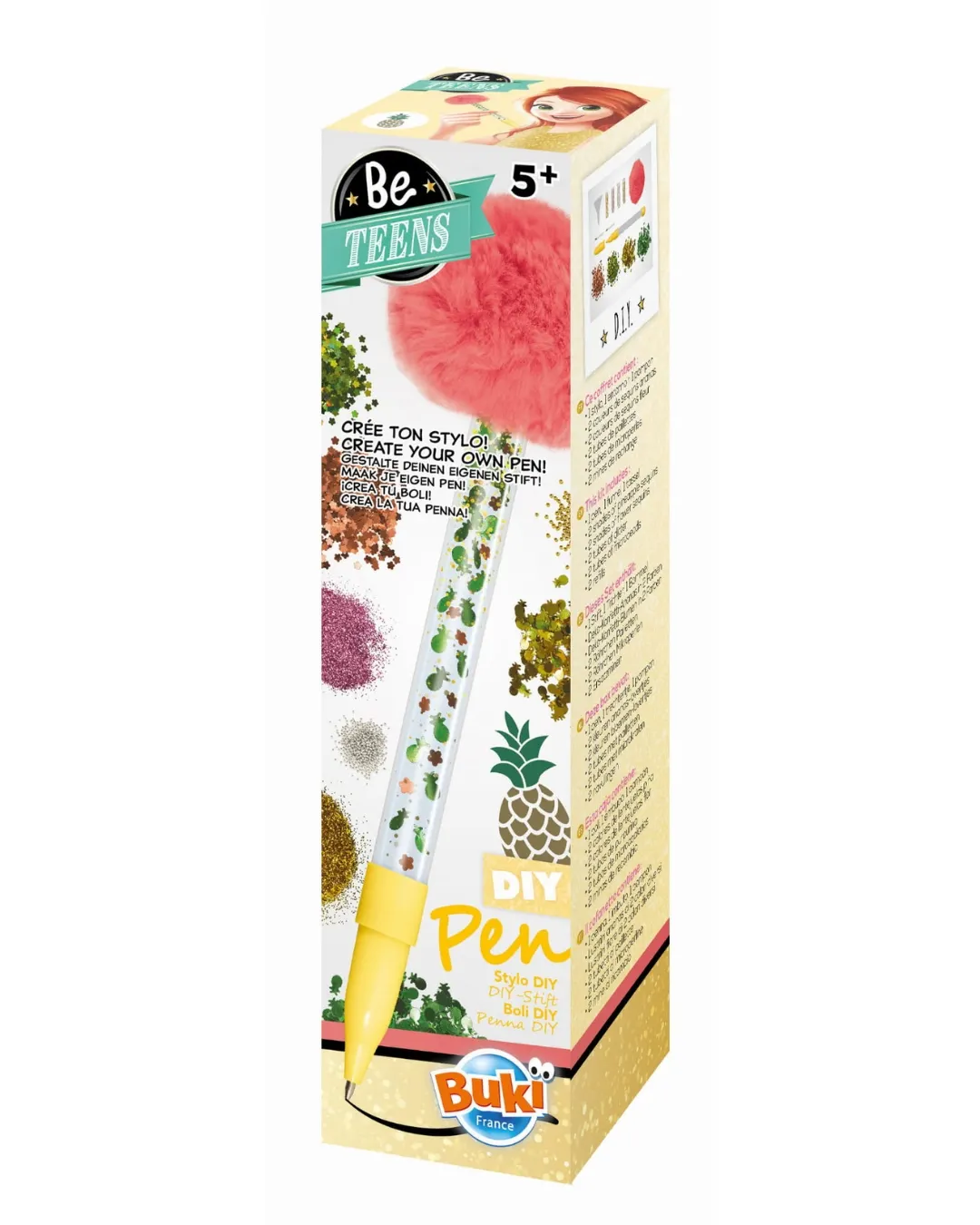 Buki - zrób to sam - Długopis Ananas Buki - zrób to sam - Długopis Ananas