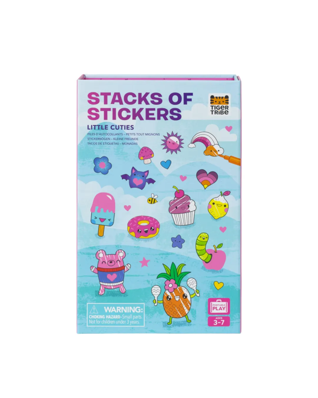 Tiger Tribe - zestaw kreatywny do tworzenia naklejek Tiger Tribe - zestaw kreatywny do tworzenia naklejek