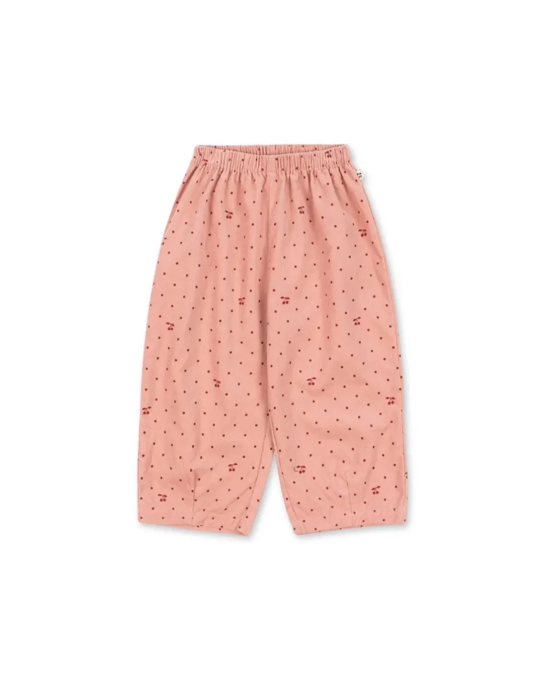 Konges Sløjd - spodnie sztruksowe Marlo GOTS Cherry Dot Scarlet Konges Sløjd - spodnie sztruksowe Marlo GOTS Cherry Dot Scarlet