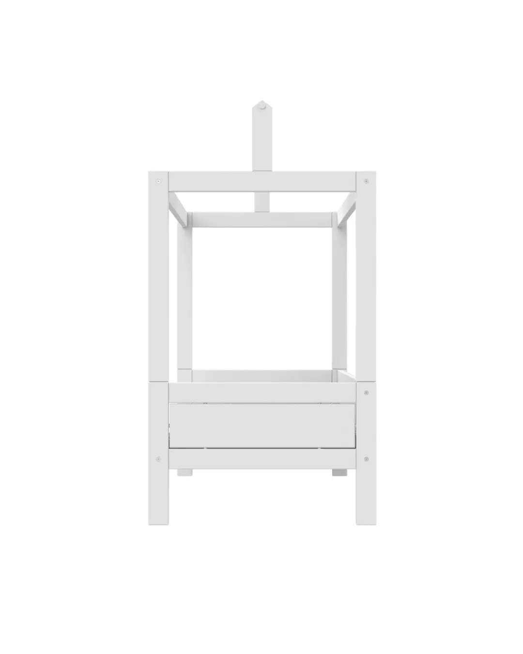 LIFETIME Kidsrooms - łóżko dziecięce z konstrukcją górną White Standard LIFETIME Kidsrooms - łóżko dziecięce z konstrukcją górną White Standard