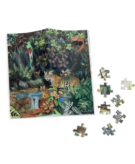 Moulin Roty - puzzle 350 elementów "W tropikalnym lesie" 