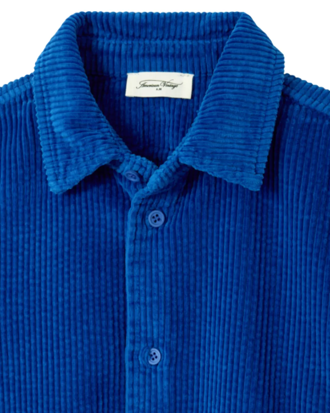 American Vintage - sztruksowa koszula dziecięca Padow Baltique Vintage