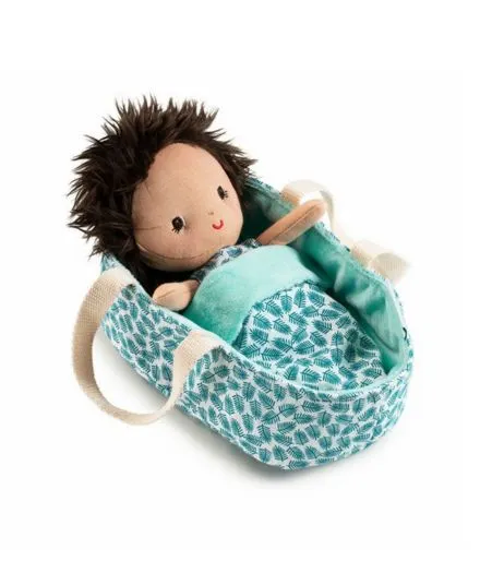 Lilliputiens - lalka dzidziuś z nosidełkiem, ubrankiem i kocykiem Ari Lilliputiens - lalka dzidziuś z nosidełkiem, ubrankiem i kocykiem Ari