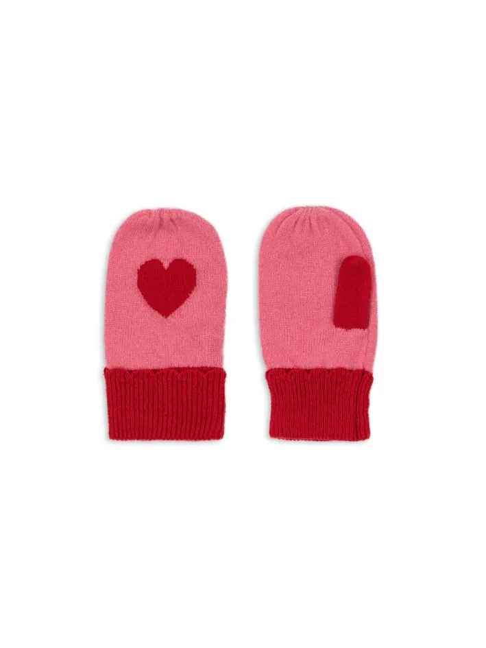 Konges Sløjd - rękawiczki z jednym palcem Collette Mittens Pink Konges Sløjd - rękawiczki z jednym palcem Collette Mittens Pink
