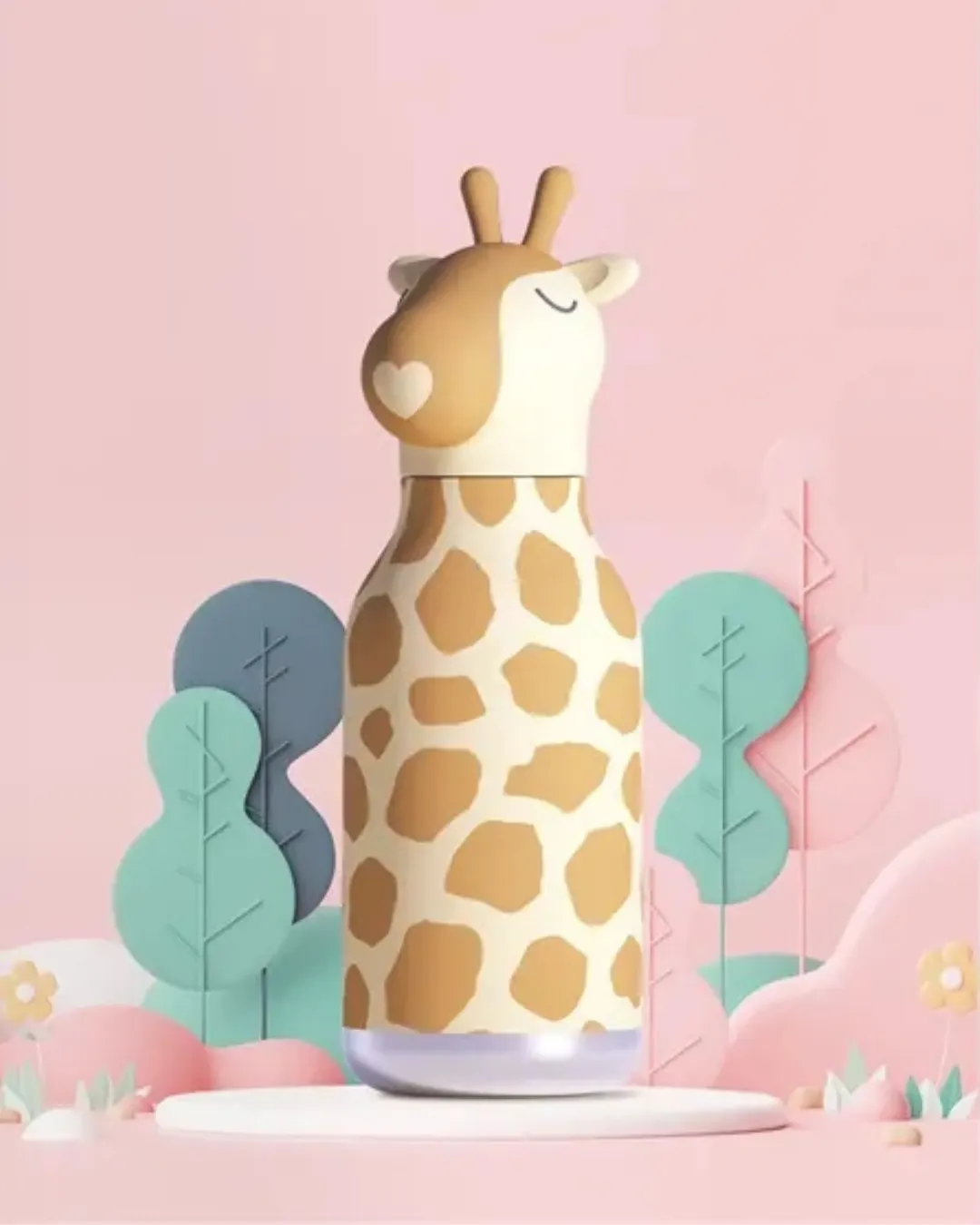 Asobu - butelka termiczna Asobu Bestie Bottle Giraffe Asobu - butelka termiczna Asobu Bestie Bottle Giraffe