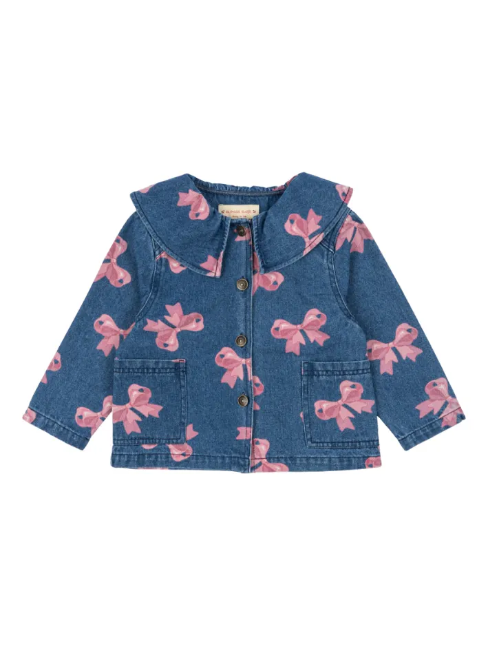 Konges Sløjd - kurtka dziecięca koszulowa Magot Collar Jacket GOTS Bella Bow Konges Sløjd - kurtka dziecięca koszulowa Magot Collar Jacket GOTS Bella Bow