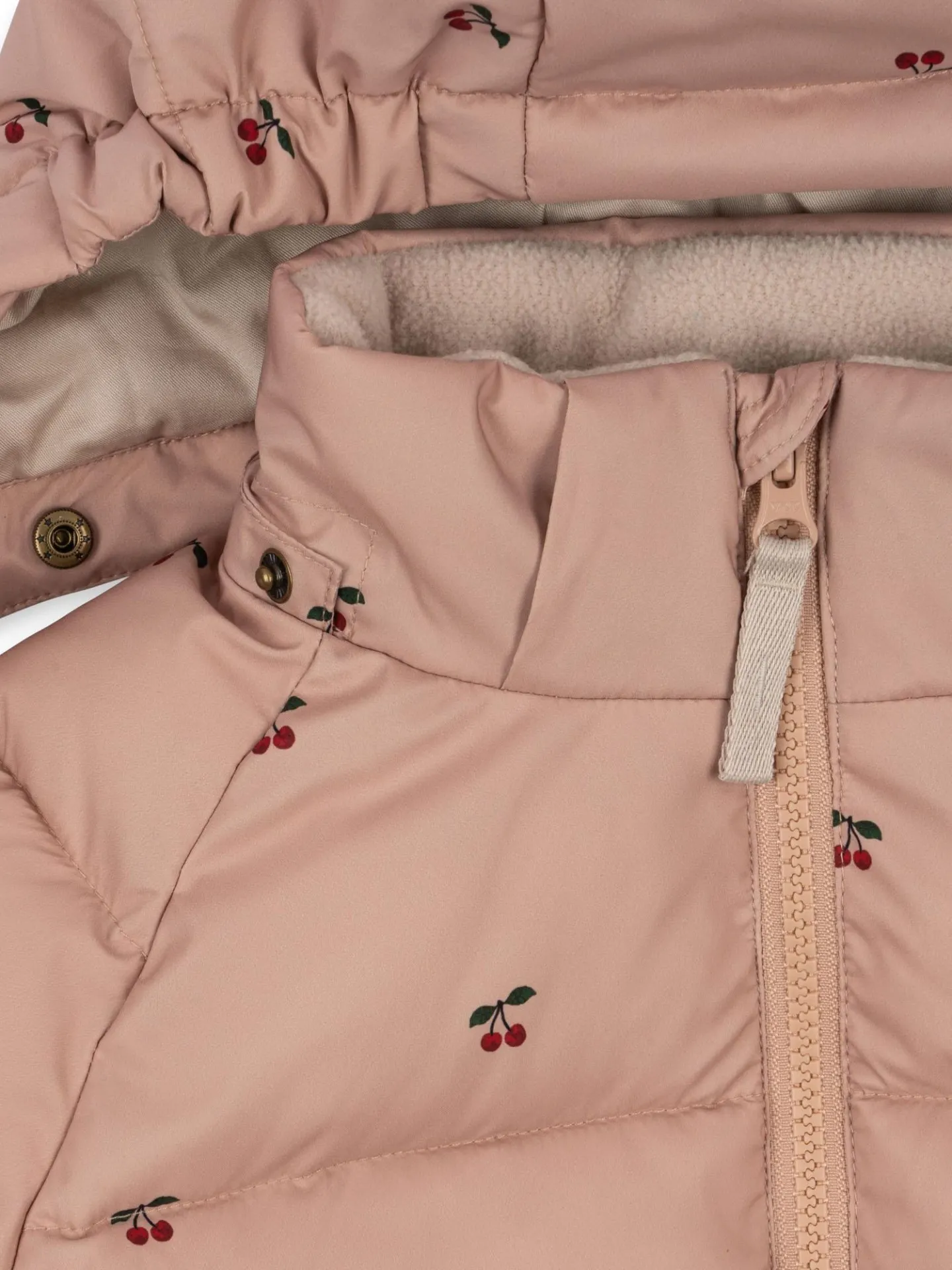 Konges Sløjd - kurtka puchowa dla dzieci Nuka Jacket GRS Cherry Blush