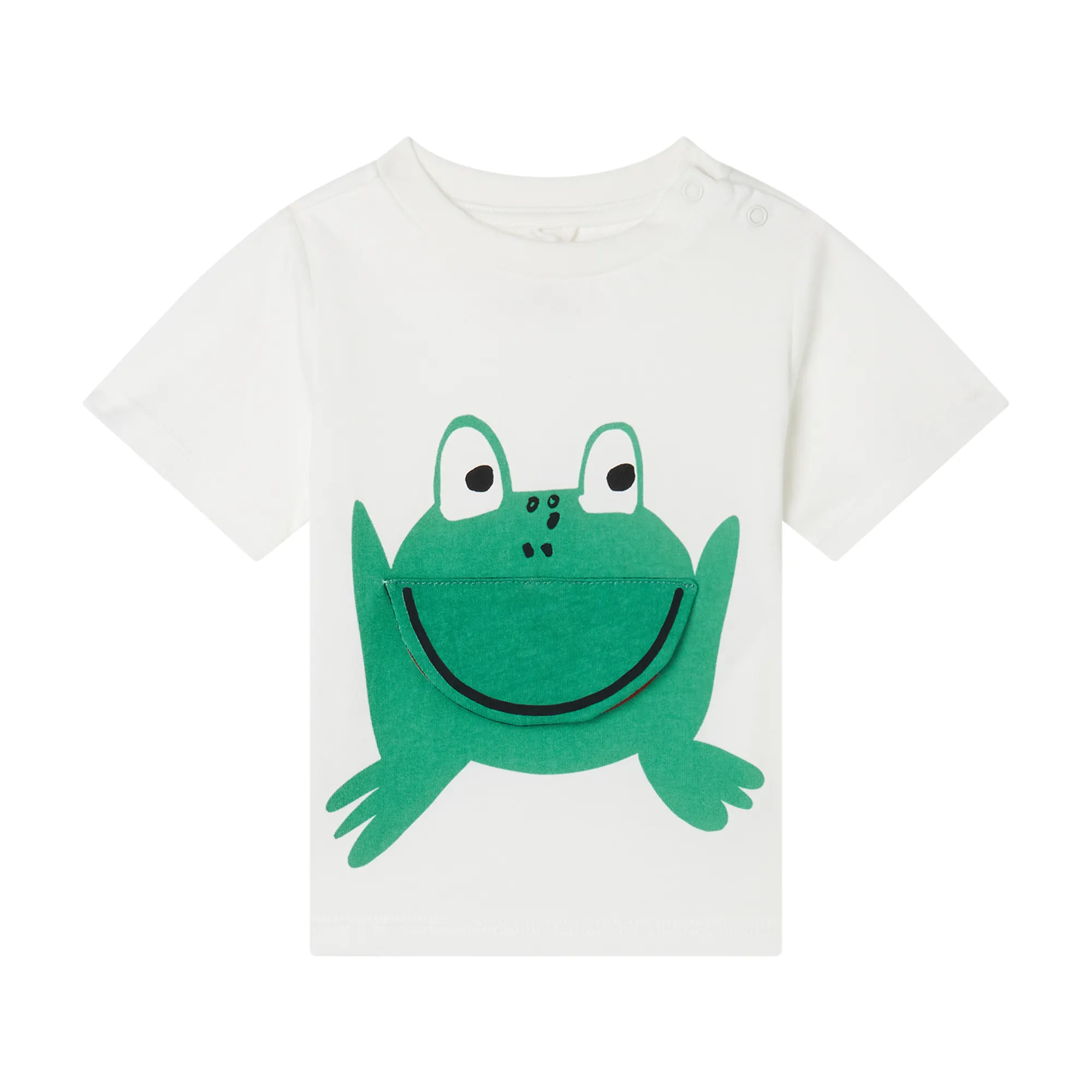 Stella McCartney - t-shirt chłopięcy Frogs