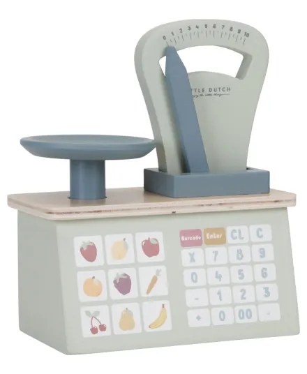 Little Dutch - drewniana waga sklepowa dla dzieci 