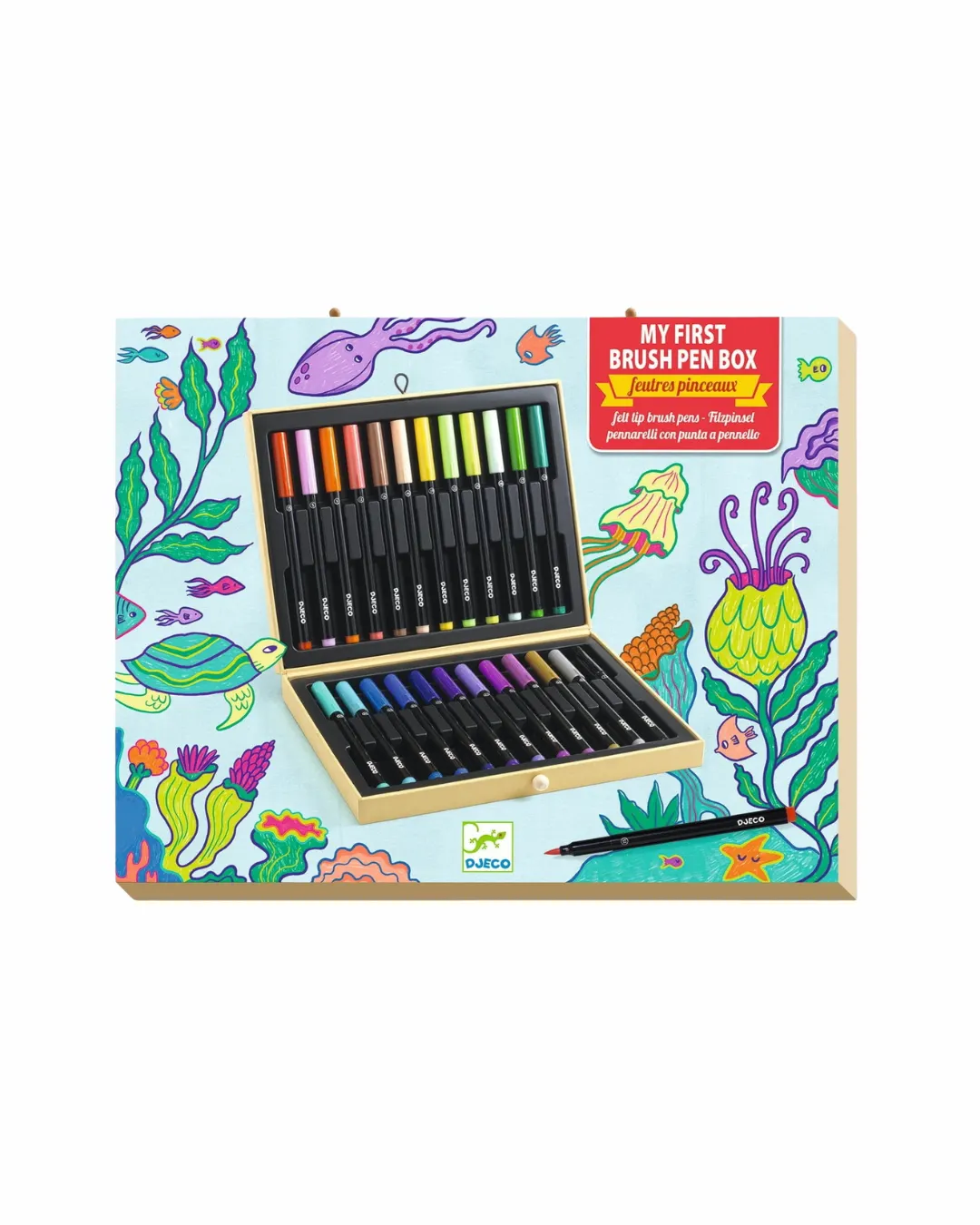 Djeco - zestaw mazaków dla dzieci 24 kolory