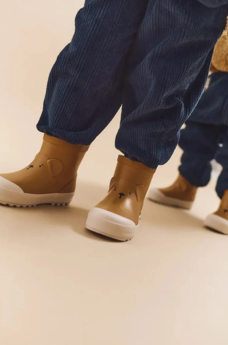 Liewood - ocieplane kalosze Jesse Bear Golden Caramel Liewood - ocieplane kalosze Jesse Bear Golden Caramel