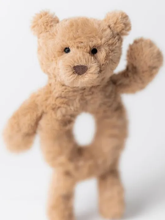 Jellycat - miś Bartłomiej grzechotka brązowa 18 cm Jellycat - miś Bartłomiej grzechotka brązowa 18 cm