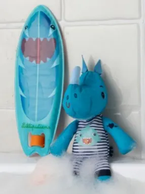 Lilliputiens - przytulanka do kąpieli dla dzieci surfer Nosorożec Marius