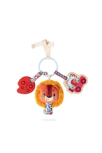 Lilliputiens - wielofunkcyjny brelok Safari Lew Jack 3 m+ Lilliputiens - wielofunkcyjny brelok Safari Lew Jack 3 m+