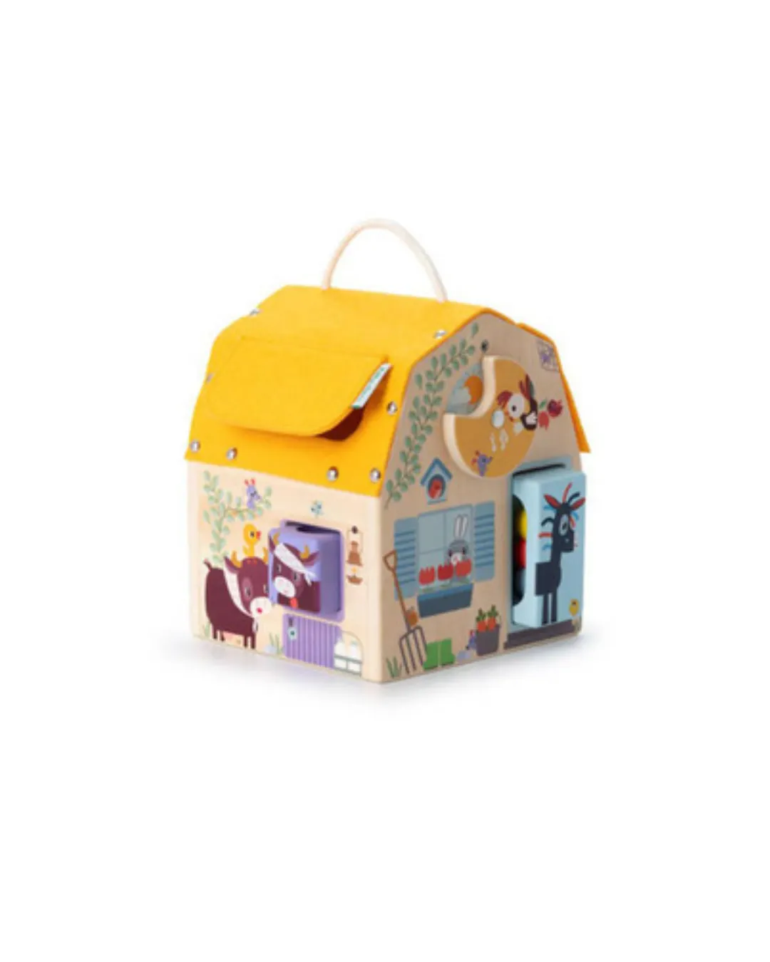 Lilliputiens - drewniany domek dźwiękowy Farma