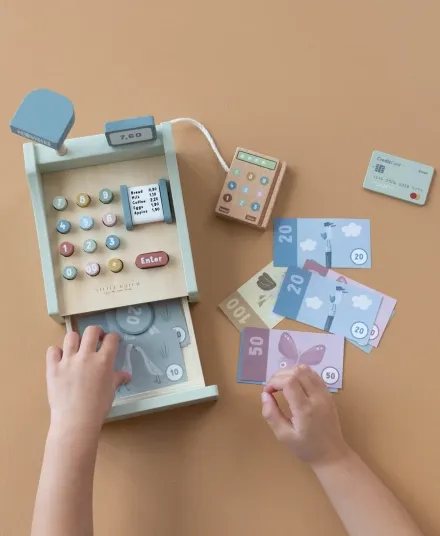 Little Dutch - drewniana kasa dla dzieci