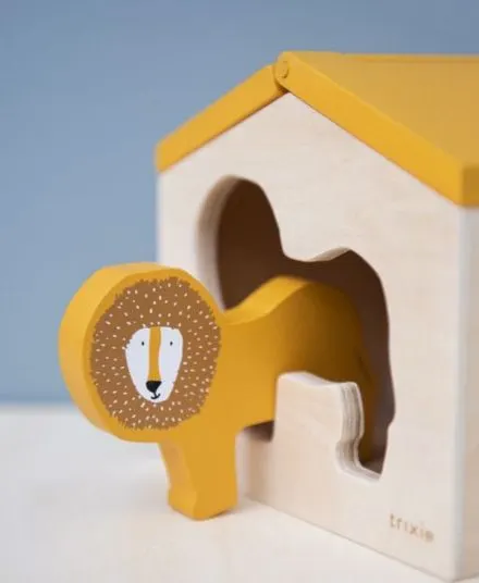 Trixie - drewniany domek sorter Lew Trixie - drewniany domek sorter Lew