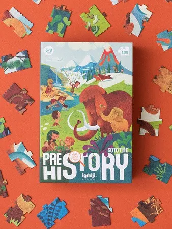 Londji - puzzle dla dzieci Ruszaj do Prehistorii!