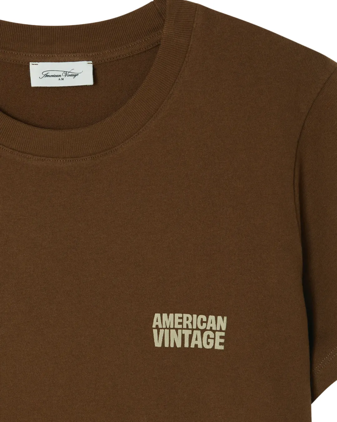 American Vintage - damski T-shirt Ykobow Moka American Vintage - damski T-shirt Ykobow Moka