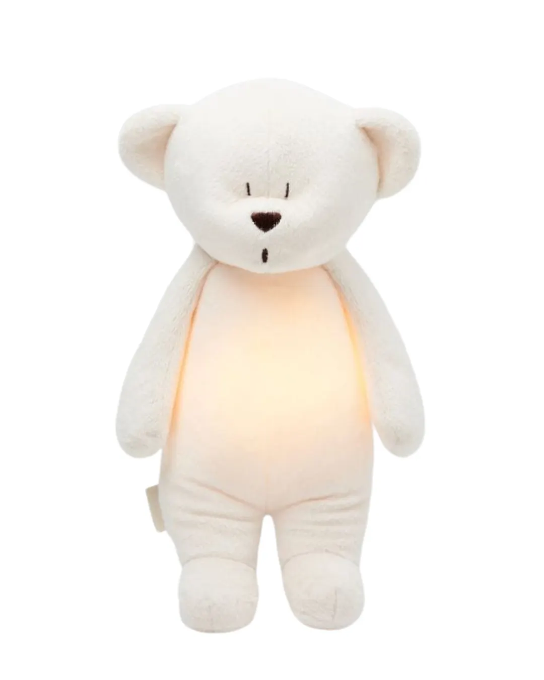 Moonie - szumiący miś organic z lampką Cream Moonie - szumiący miś organic z lampką Cream